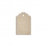 Étiquette kraft, format 3 x 4,5 cm - Lot de 10