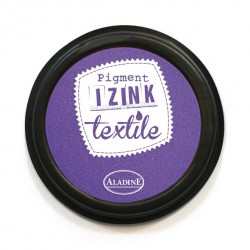 Encreur textile Izink, couleur violet